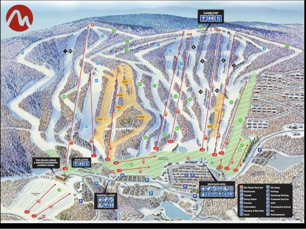 Aquatopia Waterpark-Pool-Tennis-Paintball- Zipline 127 Tannersville Exterior foto