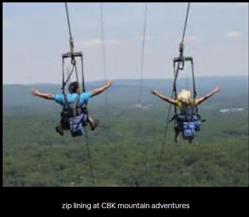 Aquatopia Waterpark-Pool-Tennis-Paintball- Zipline 127 Tannersville Exterior foto