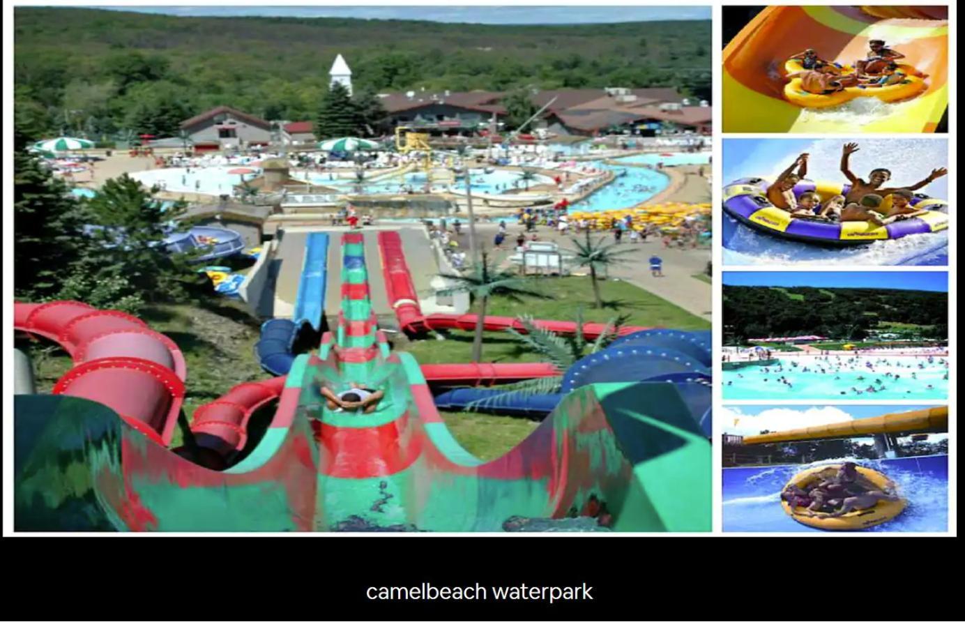Aquatopia Waterpark-Pool-Tennis-Paintball- Zipline 127 Tannersville Exterior foto
